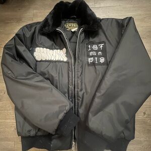 SUNAMI hardcore Black Bomber Jacket